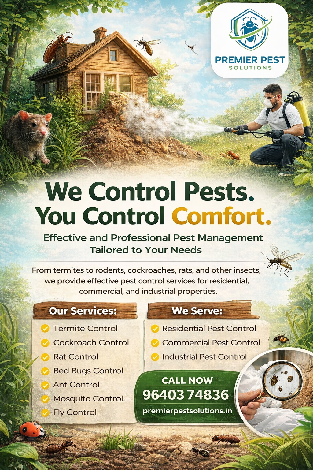 Residential Pest Control Services – Safe & Effective Home Pest