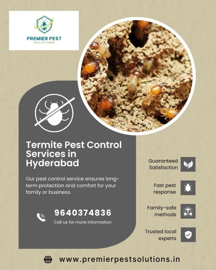 Affordable Residential Pest Control Services Hyderabad