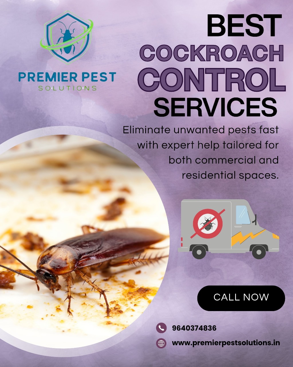 Office Cockroach Control Solutions in Kondapur – Safe