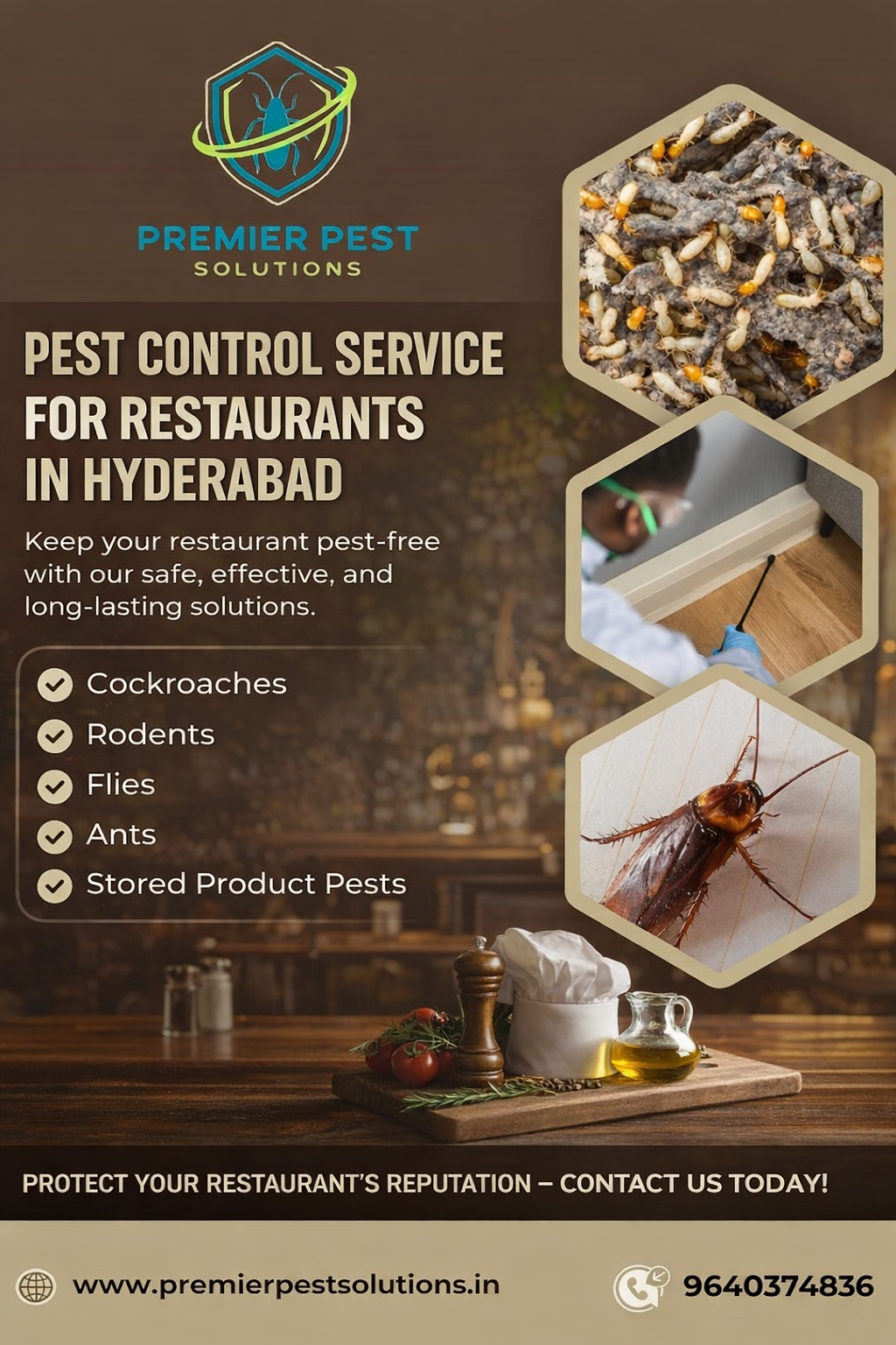 Pest Control Service for Restaurants – Safe & Hygienic Solutions in Hyderabad