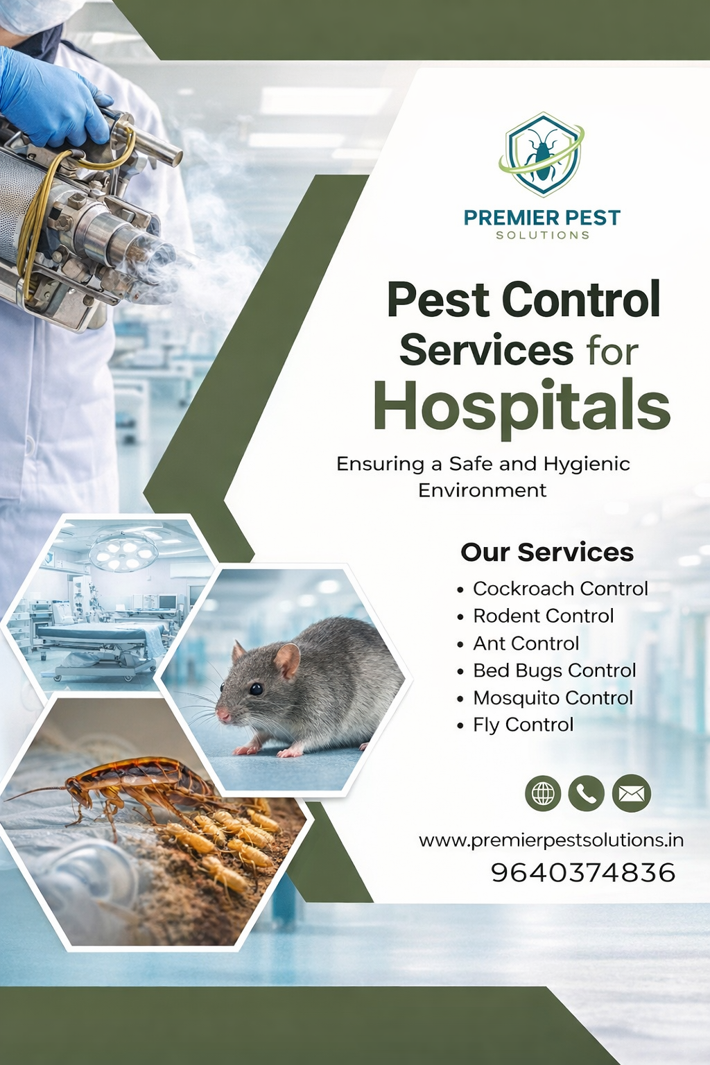 Pest Control Service for Hospitals – Safe, Hygienic