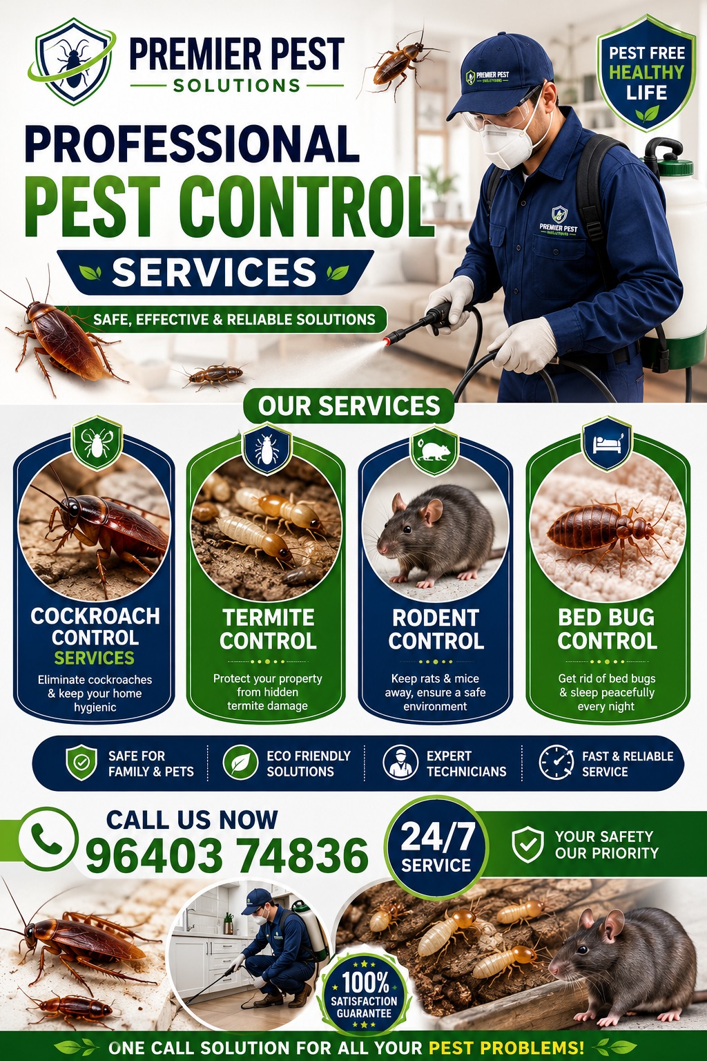 Termite Control Services in Nizampet | premierpestsolutions