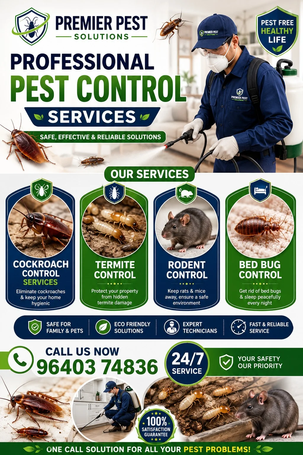 Termite Control Services in Nizampet | premierpestsolutions